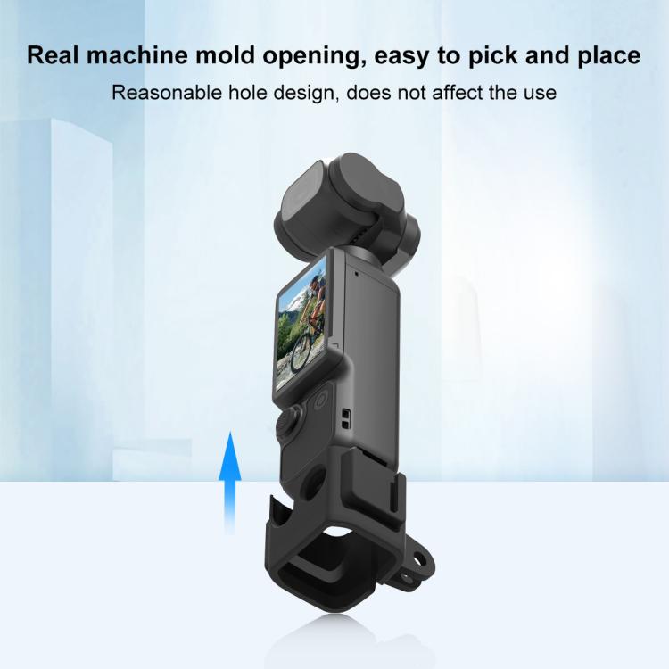 Per DJI OSMO Pocket 3 PULUZ Staffa adattatore di espansione gabbia telaio di protezione, Protection Frame Cage