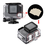 Inserti antiappannamento riutilizzabili per action camera