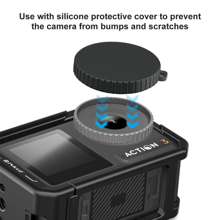 Adattatore espansione gabbia in lega per DJI Osmo Action 5 Pro/4/