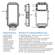 Custodia Subacquea PULUZ per iPhone fino a 45m