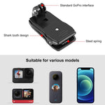 Puluz Clip Girevole 360° per Zaino e Cappello