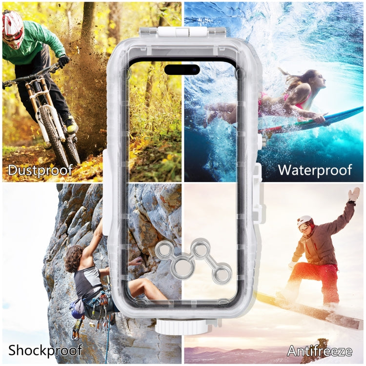 Custodia subacquea PULUZ per iPhone fino a 40m