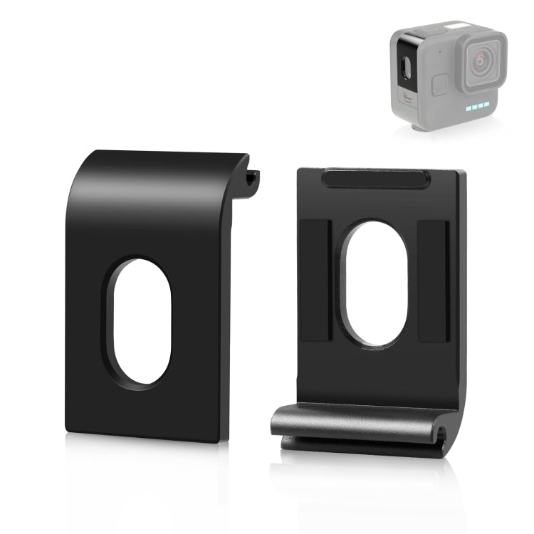 Per GoPro Hero11 Nero Mini PULUZ Copertura interfaccia laterale batteria in metallo, B Type