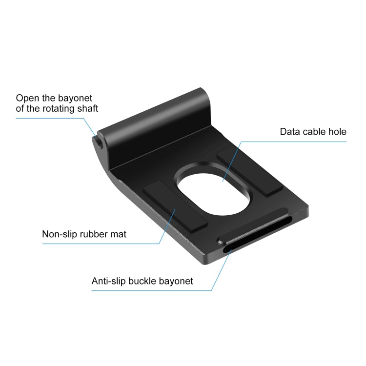 Per GoPro Hero11 Nero Mini PULUZ Copertura interfaccia laterale batteria in metallo, B Type