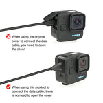 Per GoPro Hero11 Nero Mini PULUZ Copertura interfaccia laterale batteria in metallo, B Type