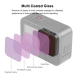 PULUZ Action Camera ND16 Filtro obiettivo per GoPro Hero11 Black / Hero11 Black mini / HERO10 Black / HERO9 Black, ND16