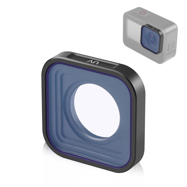 PULUZ Action Camera Filtro obiettivo UV per GoPro Hero11 Black / Hero11 Black mini / HERO10 Black / HERO9 Black, UV