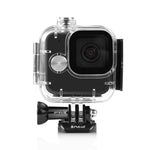 Per GoPro Hero11 Mini Nero PULUZ Custodia protettiva impermeabile da 40 m con fibbia di montaggio di base e vite, For GoPro Hero11 Black Mini