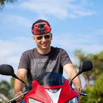 Staffa a sgancio rapido in alluminio per casco NVG