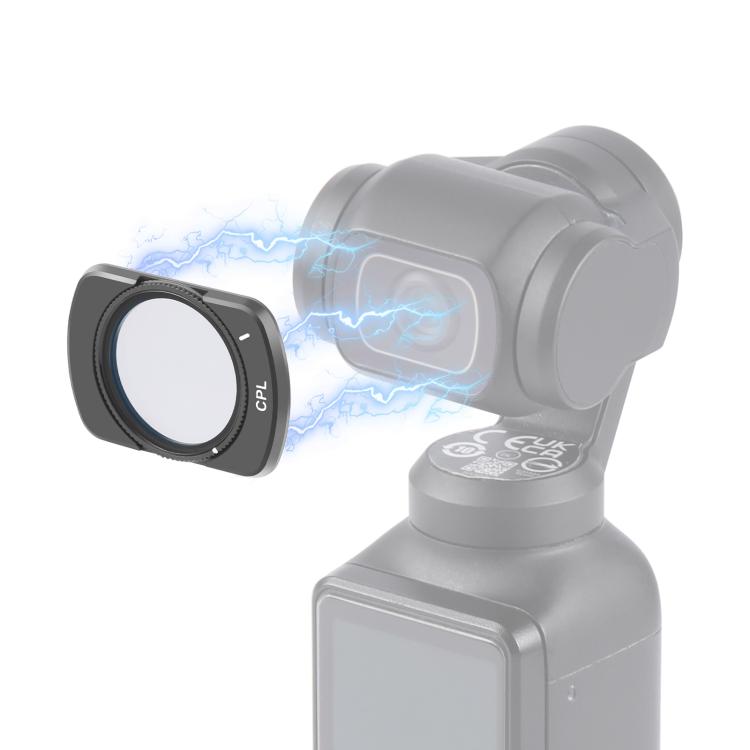 Filtro CPL magnetico per obiettivo DJI Pocket 160