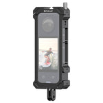 Telaio protettivo in metallo per Insta360 X4 con base cold shoe
