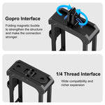 Telaio protettivo in metallo per Insta360 X4 con base cold shoe
