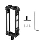 Telaio protettivo in metallo per Insta360 X4 con base cold shoe