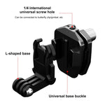 Clip montaggio parabrezza per action cam GoPro e DJI