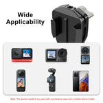 Clip montaggio parabrezza per action cam GoPro e DJI
