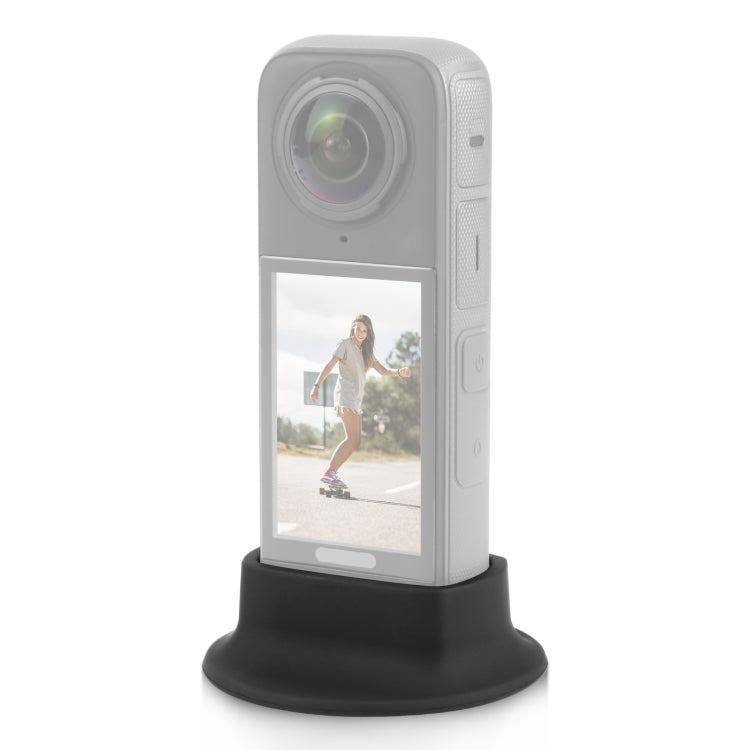 Dock in silicone per Insta360 X4 base fissa da tavolo