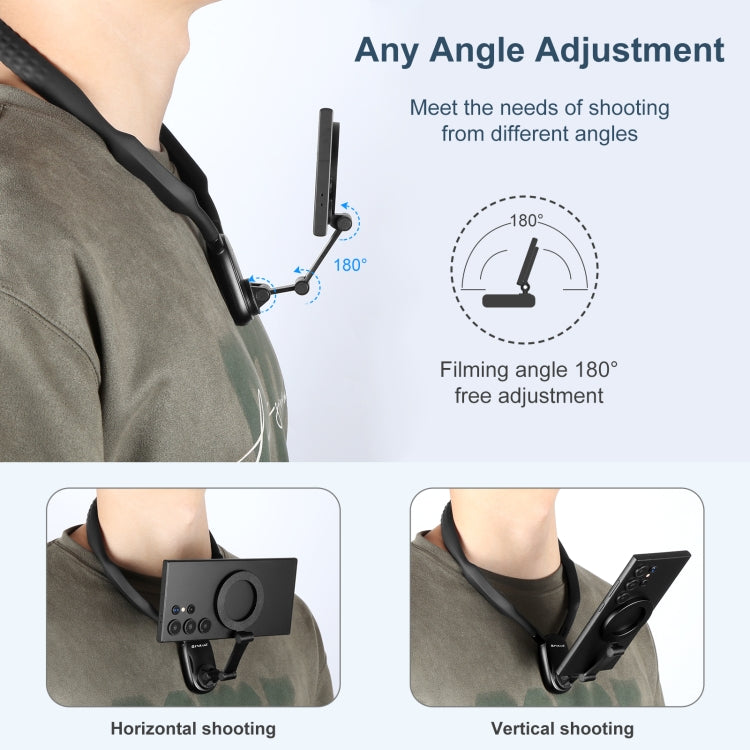 Staffa magnetica da collo per action cam e smartphone