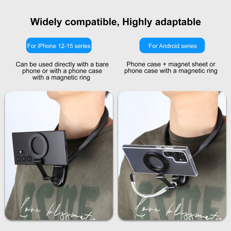 Staffa magnetica da collo per action cam e smartphone