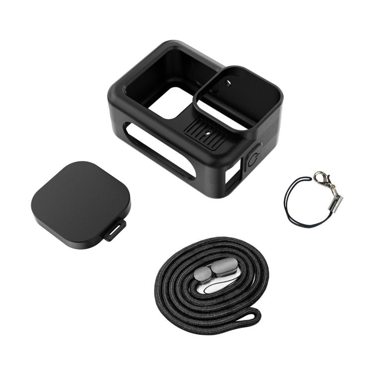 Custodia in silicone per GoPro HERO13 Black con copriobiettivo