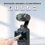 Per DJI OSMO Pocket 3 PULUZ 9H 2.5D HD Protezione per lenti in vetro temperato + Pellicola per schermo, For DJI OSMO Pocket 3