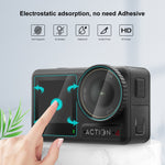 Pellicola vetro temperato 3-in-1 per DJI Osmo Action 4