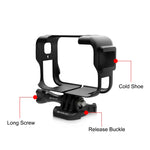 Telaio plastica per Insta360 Ace Pro con base slitta fredda