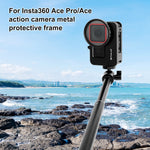 Telaio adattatore metallico per Insta360 Ace Pro con filtro UV