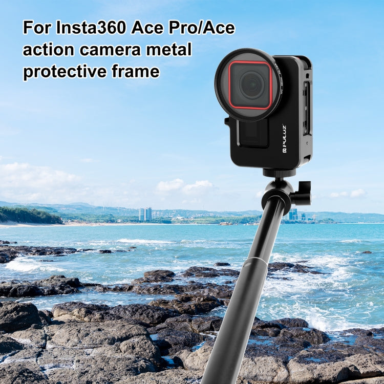 Telaio adattatore metallico per Insta360 Ace Pro con filtro UV