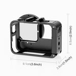 Telaio adattatore metallico per Insta360 Ace Pro con filtro UV