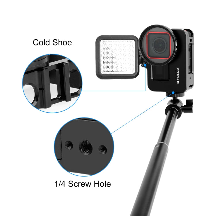 Telaio adattatore metallico per Insta360 Ace Pro con filtro UV