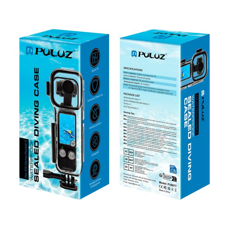 Custodia subacquea impermeabile per DJI Osmo Pocket 3