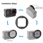 Anello adattatore filtro UV 52mm per Insta360 Ace Pro