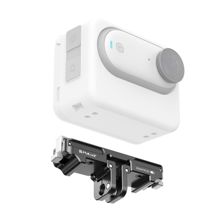 Base magnetica a sgancio rapido in lega per Insta360 GO3