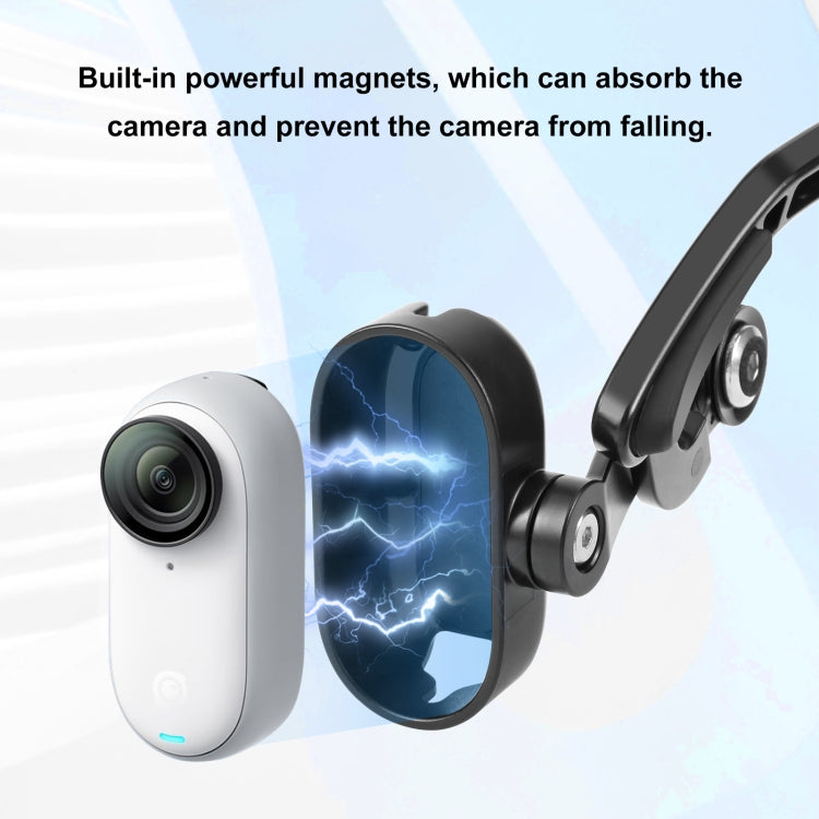 Supporto magnetico testa per Insta360 GO 3 e GO 3S