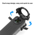 Copertura protettiva lente in vetro ottico per Insta360 X4