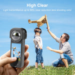 Copertura protettiva lente in vetro ottico per Insta360 X4