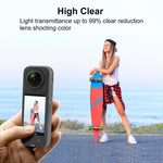 Pellicola vetro temperato Insta360 X4 e X5 9H 2.5D