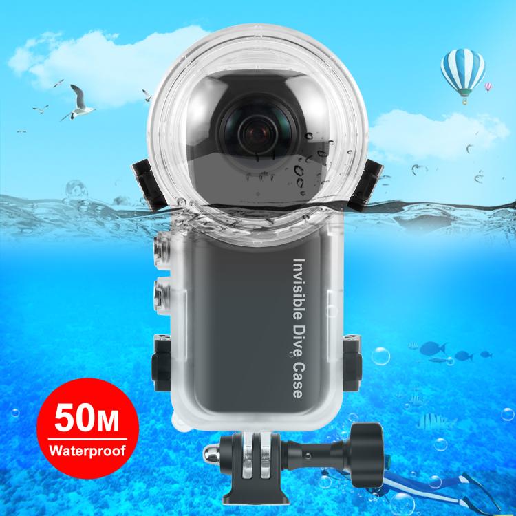 Custodia subacquea impermeabile per Insta360 X4 50 m