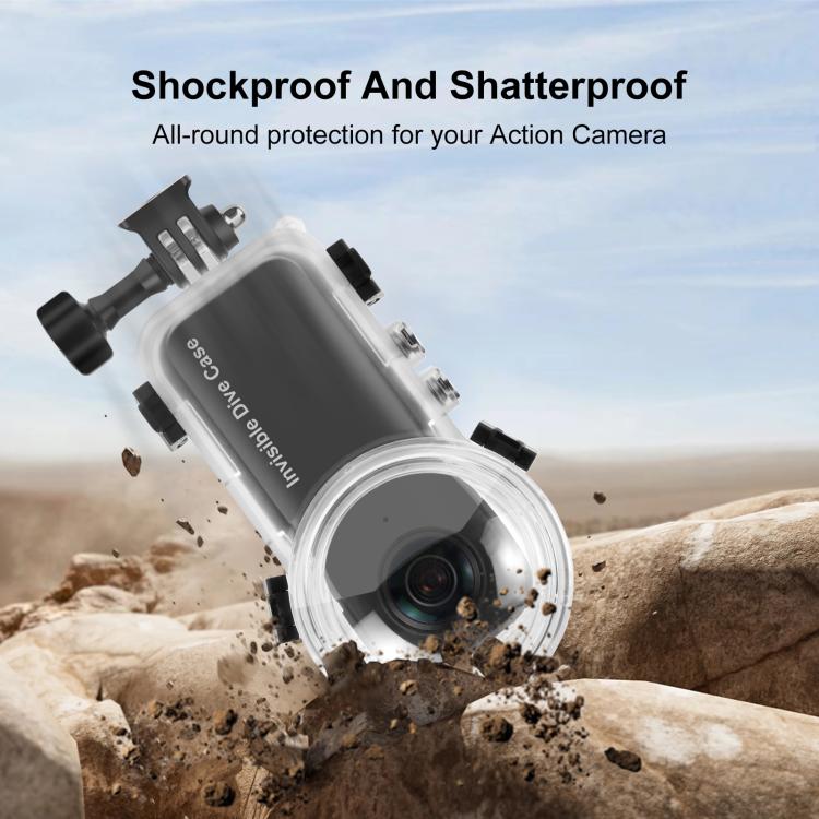 Custodia subacquea impermeabile per Insta360 X4 50 m