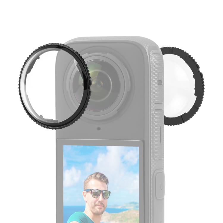 Copriobiettivo protettivo in PC per Insta360 X4