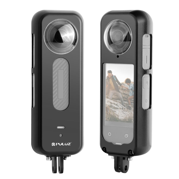 Telaio protettivo in metallo per Insta360 X4 con protezione lente