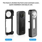 Telaio protettivo in metallo per Insta360 X4 con protezione lente