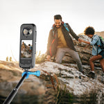 Telaio protettivo in metallo per Insta360 X4 con protezione lente