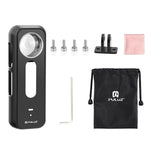 Telaio protettivo in metallo per Insta360 X4 con protezione lente