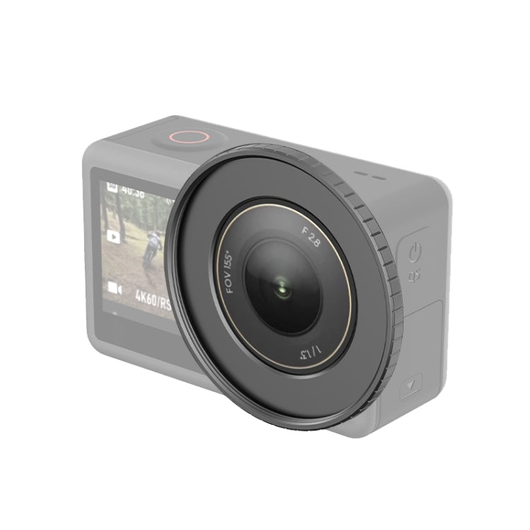 Portafiltro metallo per filtri 49mm DJI Action 4/5 Pro