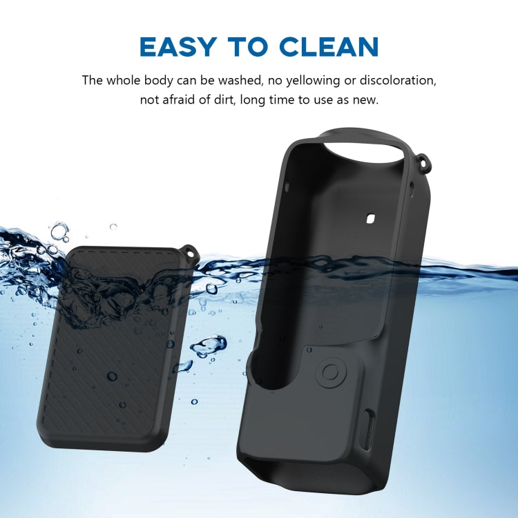Custodia in silicone per DJI Osmo Pocket 3 con cinturino