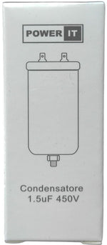 Condensatore 1.5uF 450V con terminale M8 8053323554172 W1-11001N Q214