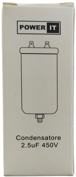 Condensatore 2.5uF 450V con terminale M8 8053323554189 W1-11002N Q719