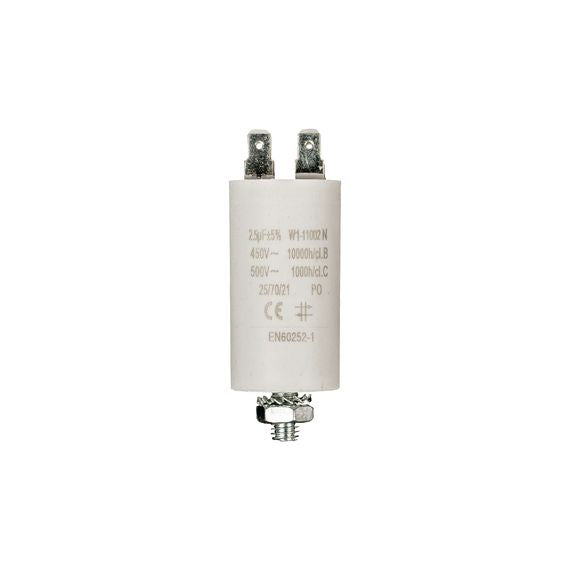 Condensatore 2.5uF 450V con terminale M8 8053323554189 W1-11002N Q719