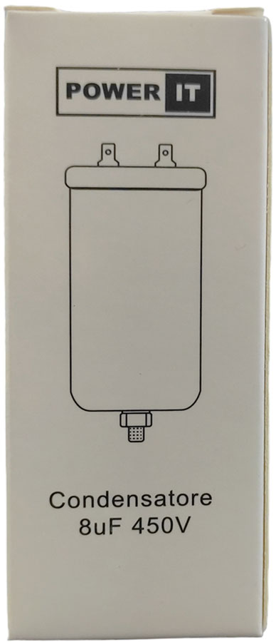Condensatore 10uF 450V con terminale M8 8053323554233 W1-11008N Q823